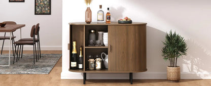 NUBA™ curved sideboard - 