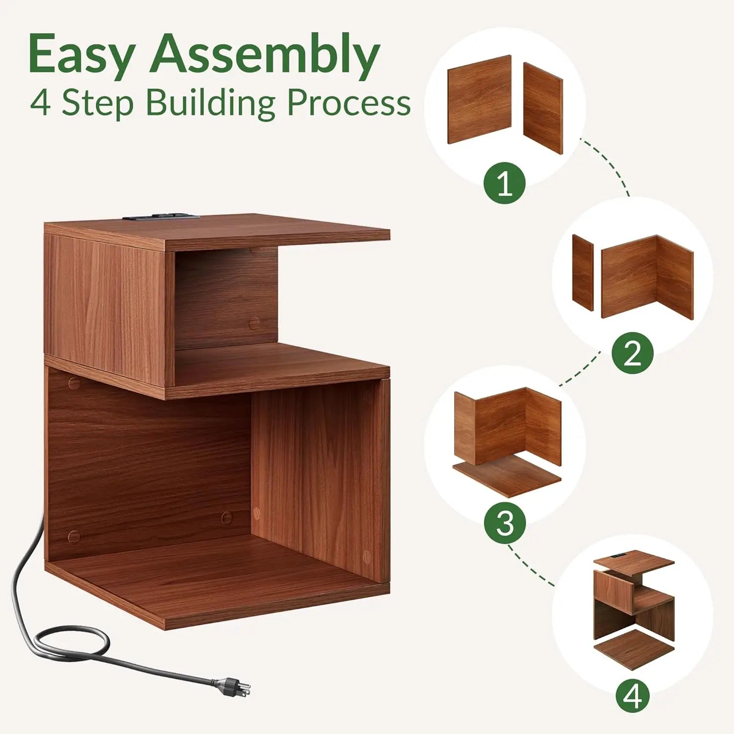 ODIKAs™ nightstand set - (2 pieces) - 
