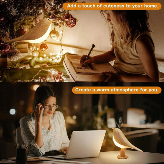 PARADISEO™ Diffuser Lamp – Bird Night Light with Aroma Function - 