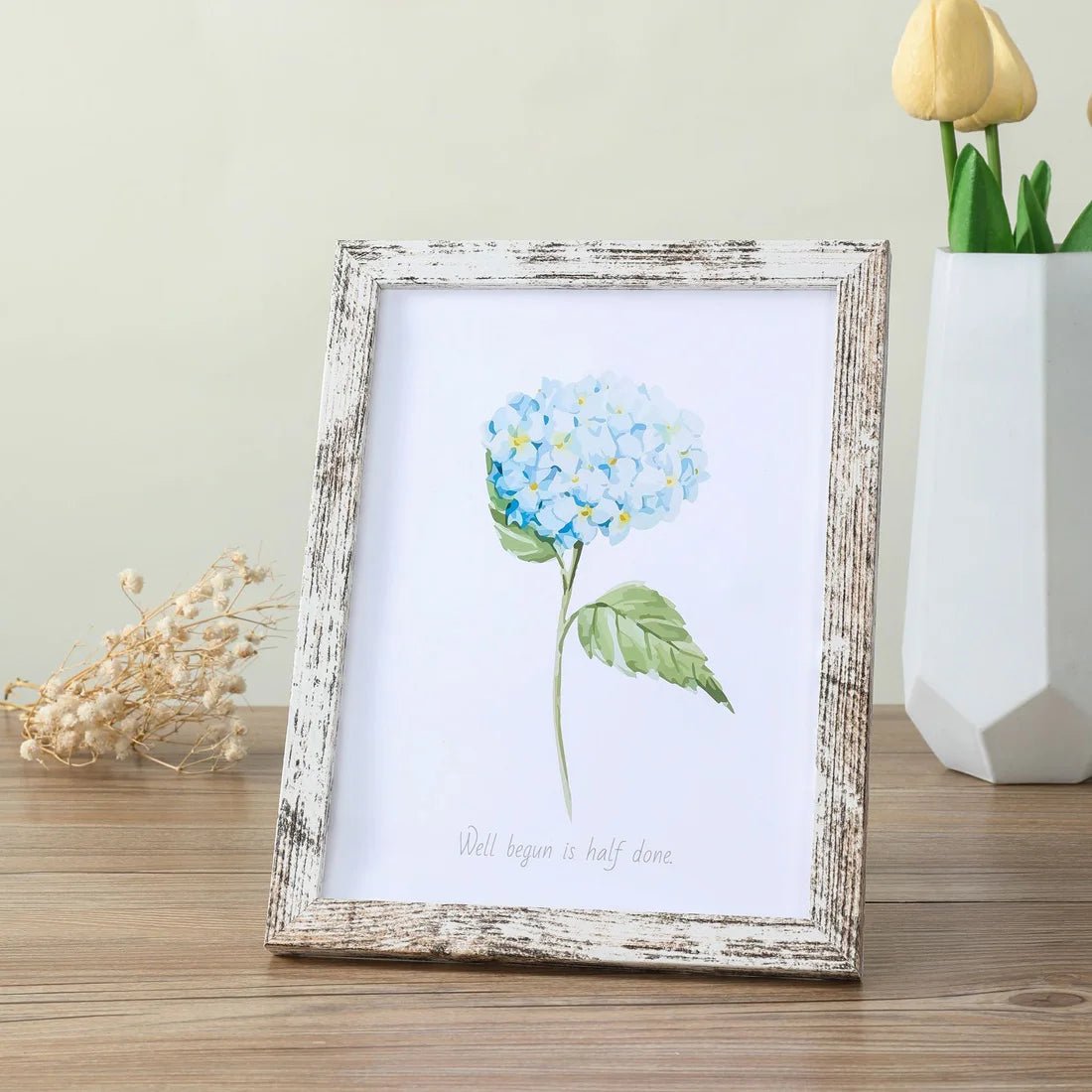 PARPON™ Rustic Wood Photo Frame – Minimal Modern Decor | AURÈA HOME - 