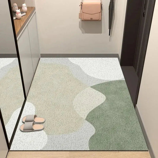 SFUMAT™ Floor Mat – Soft Abstract Rug for Bathroom or Entryway - 
