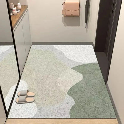 SFUMAT™ Floor Mat – Soft Abstract Rug for Bathroom or Entryway - 
