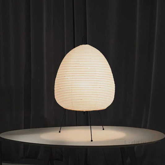 SHINJI™ Table Lamp – Soft Glow Rice Paper Light for Bedroom - 