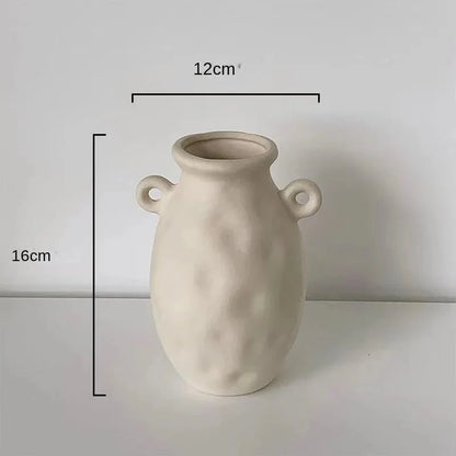 SIMPLINE™ Decorative Vases – Minimalist Nordic Ceramic Set - 