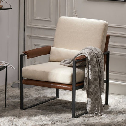 Single Iron Frame Chair - 