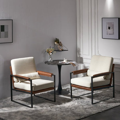 Single Iron Frame Chair - 