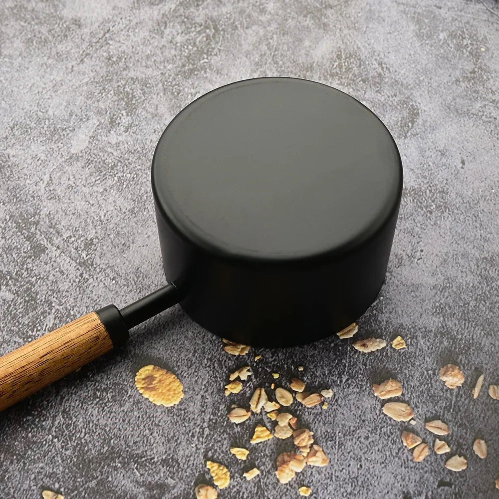 SOF™ Measuring Cups Set – Matte Black & Wood Handles - 