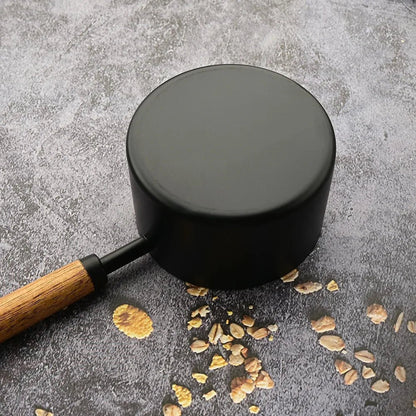 SOF™ Measuring Cups Set – Matte Black & Wood Handles - 