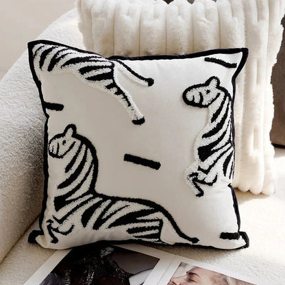 SPIRITS™ Pillow Cover – Embroidered Decorative Cushion for Sofa - 