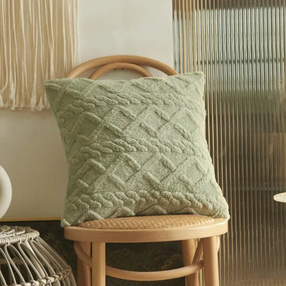 STRITO™ Pillow Cover – Textured Knit Cushion for Cozy Decor - 