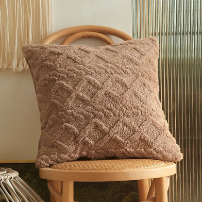 STRITO™ Pillow Cover – Textured Knit Cushion for Cozy Decor - 