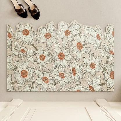 TERRA™ Floor Mat – Wave Pattern Rug for Entryway or Living Room - 
