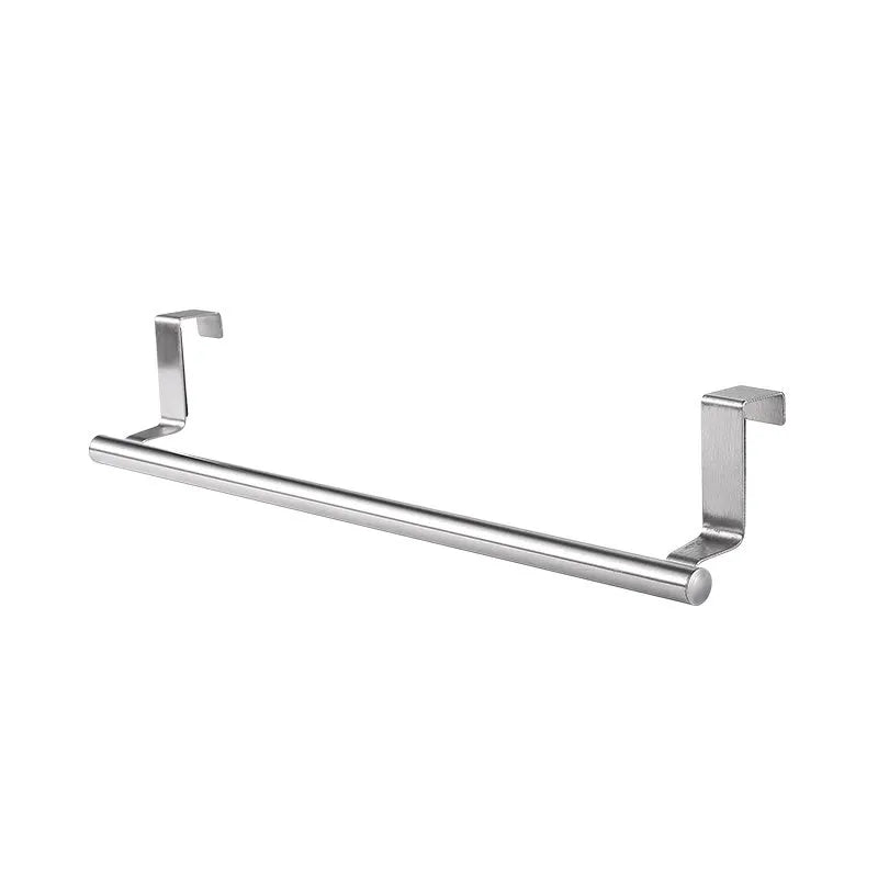 TISTEAUT™ Over|Cabinet Towel Bar – Stainless Steel Rack - 