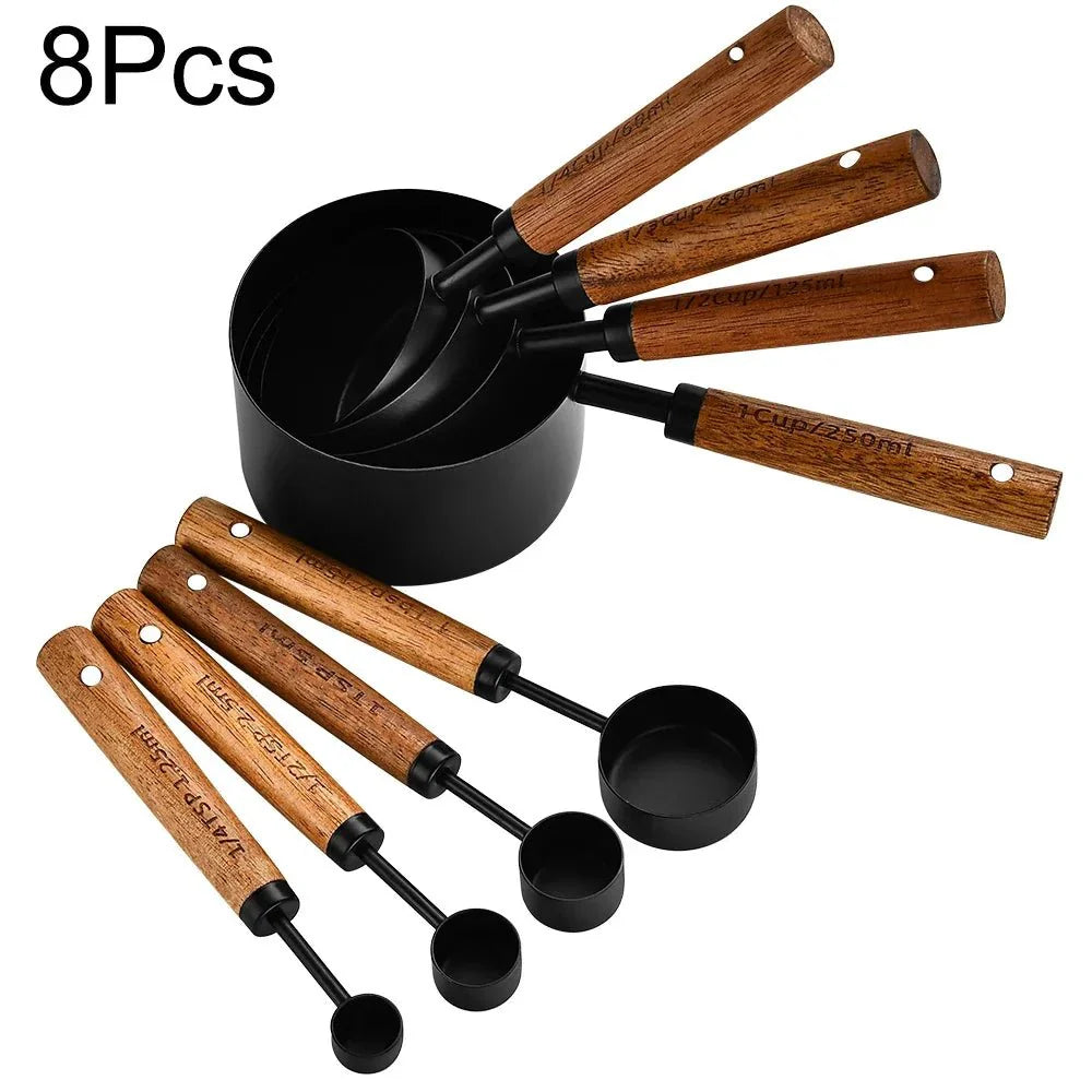 TOF™ Measuring Spoons – Stainless Steel Set - 