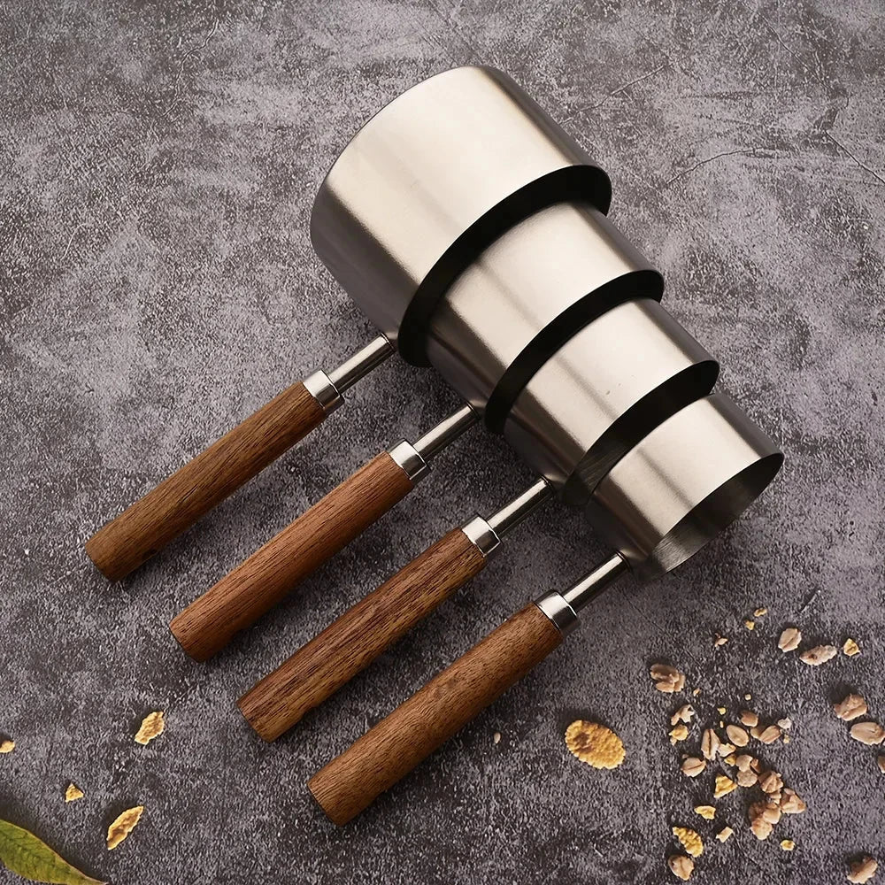 TOF™ Measuring Spoons – Stainless Steel Set - 