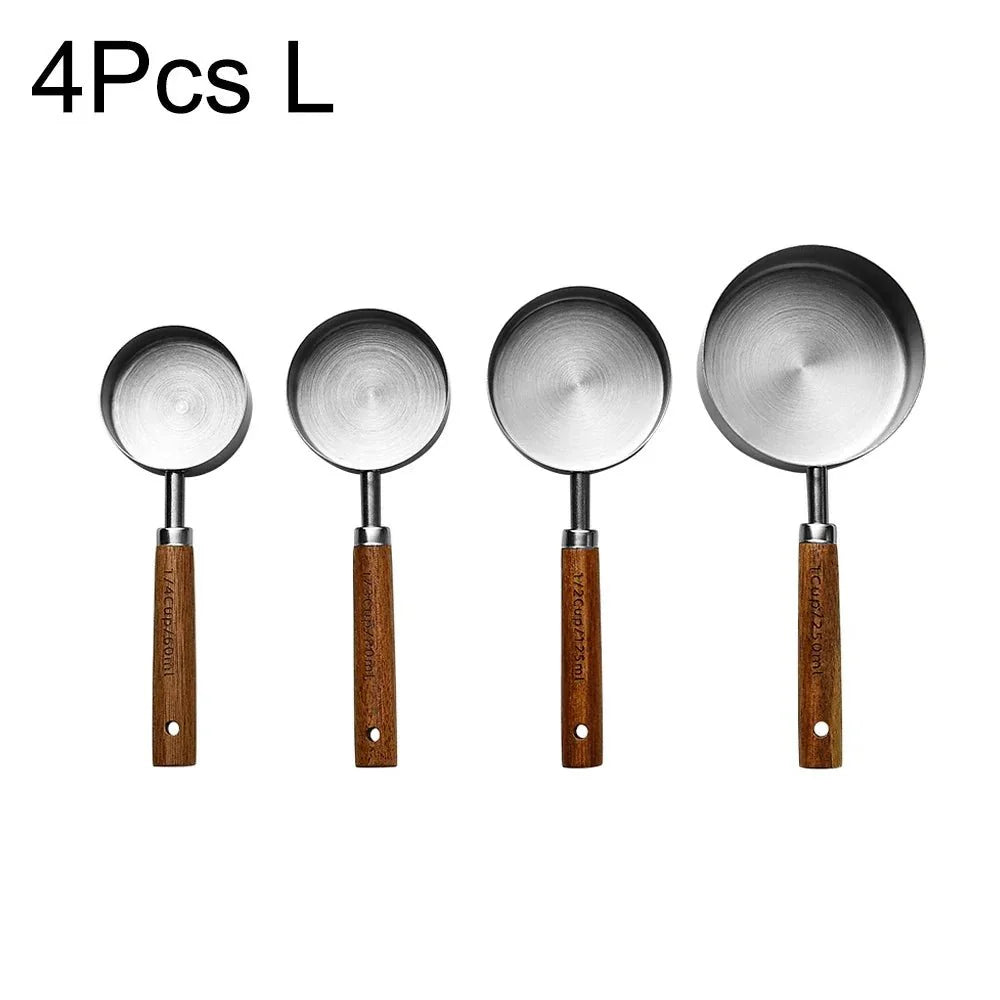 TOF™ Measuring Spoons – Stainless Steel Set - 