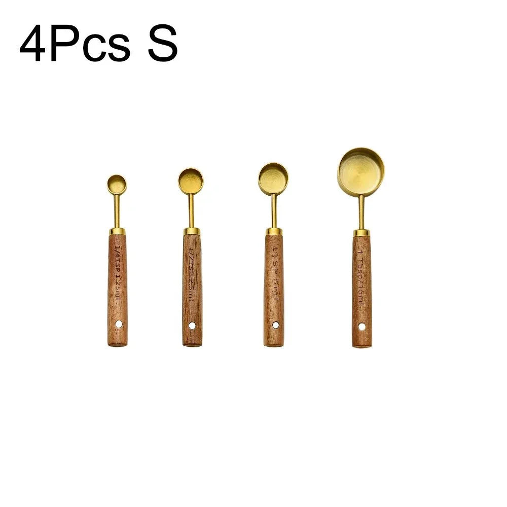 TOF™ Measuring Spoons – Stainless Steel Set - 