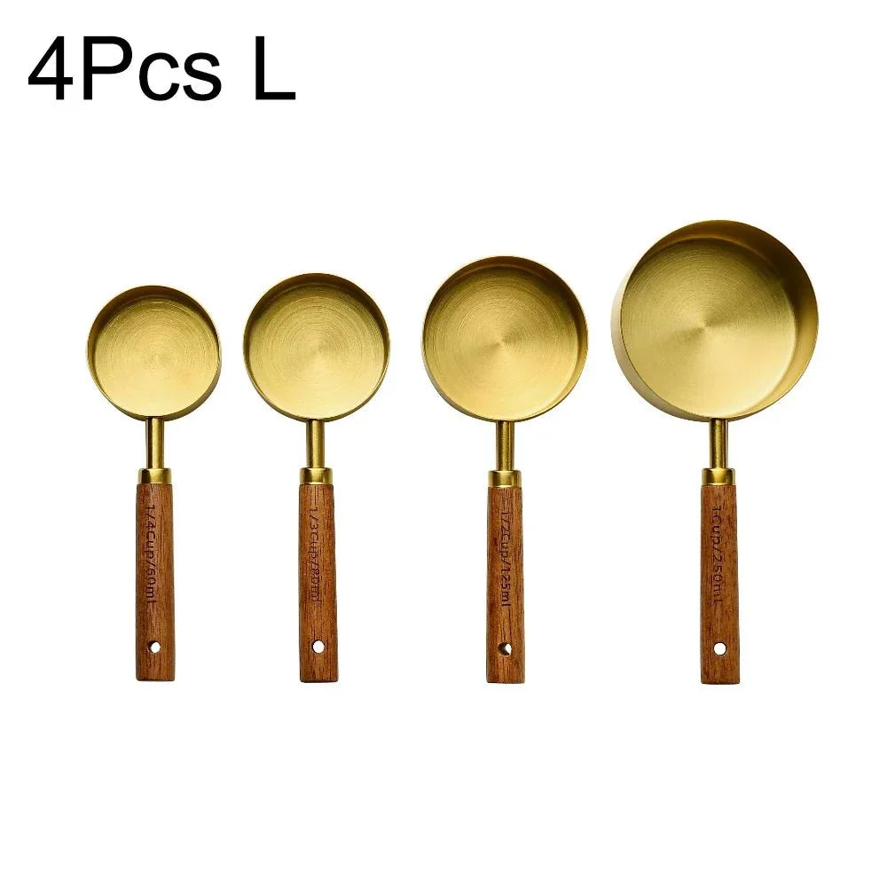 TOF™ Measuring Spoons – Stainless Steel Set - 