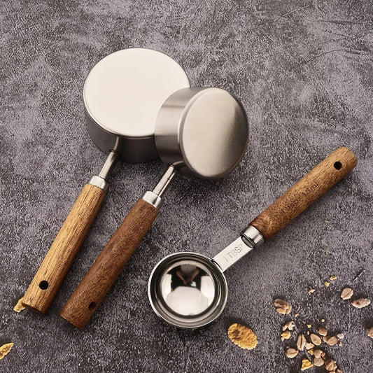 TOF™ Measuring Spoons – Stainless Steel Set - 