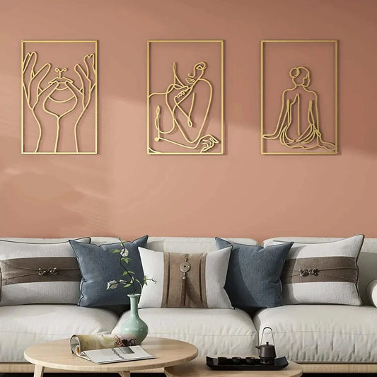 TOUCH ME™ Wall Sculpture – Textured 3D Art for Modern Interiors - 