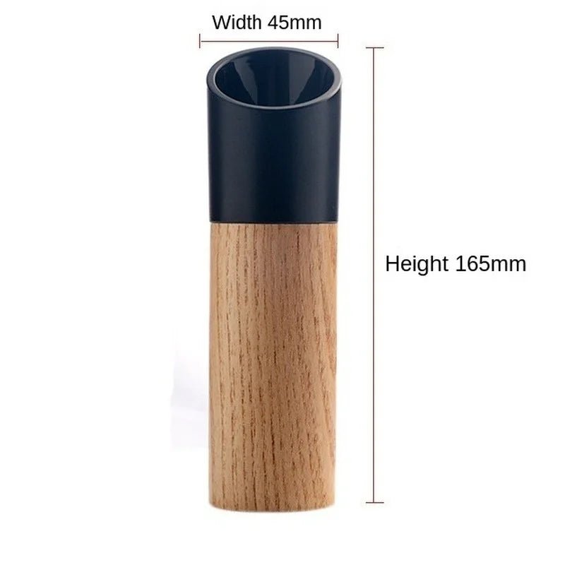 TRAC™ Wooden Spice Grinder – Ceramic Core Salt & Pepper Mill | AURÈA HOME - 
