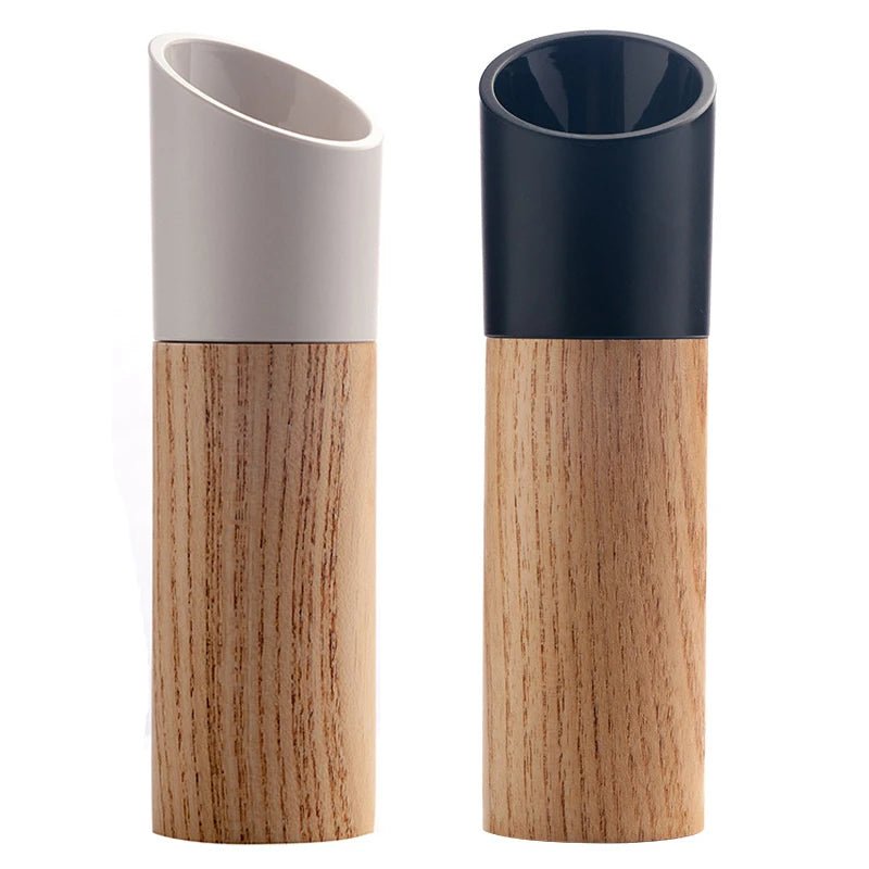 TRAC™ Wooden Spice Grinder – Ceramic Core Salt & Pepper Mill | AURÈA HOME - 