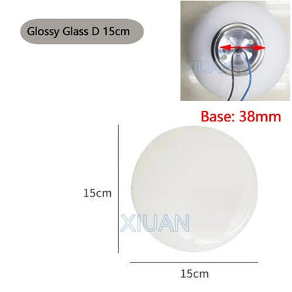 TRISTY™ LED Wall Sconce – Round Minimalist Glass Light - 