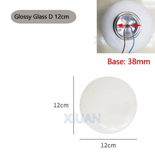 TRISTY™ LED Wall Sconce – Round Minimalist Glass Light - 