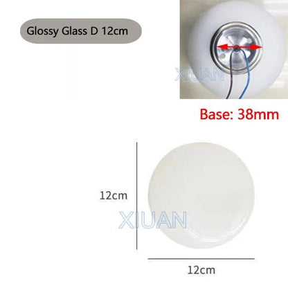TRISTY™ LED Wall Sconce – Round Minimalist Glass Light - 