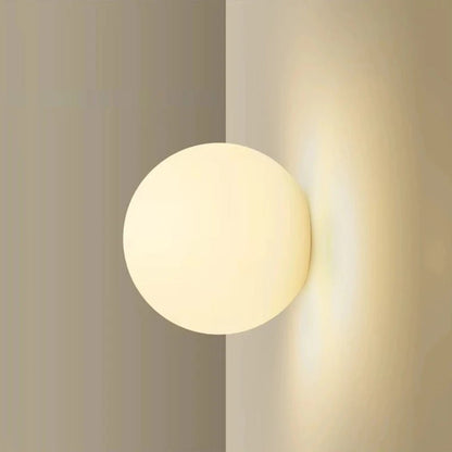 TRISTY™ LED Wall Sconce – Round Minimalist Glass Light - 