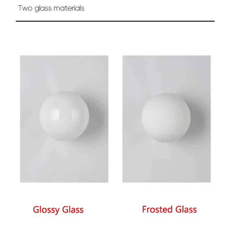 TRISTY™ LED Wall Sconce – Round Minimalist Glass Light - 