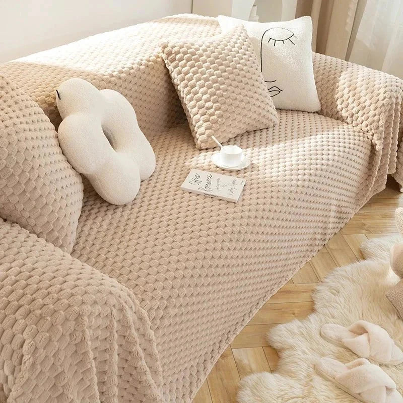 NUVO™ sofa cover – Plush Anti-Scratch Couch Cover -