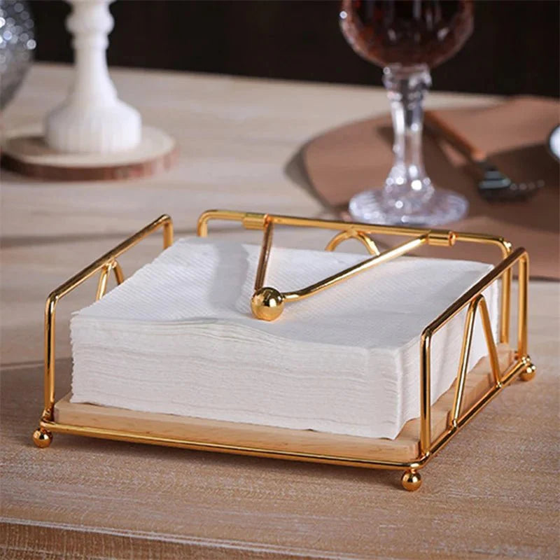 V - HOLDER™ Tissue Box – Minimalist Desk Organizer in Wood - 