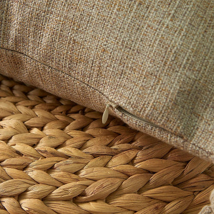 ZANZI™ Linen Tassel Pillow Cover – Boho Decorative Cushion - 